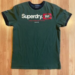 Superdry Dark Green Short Sleeve Tee